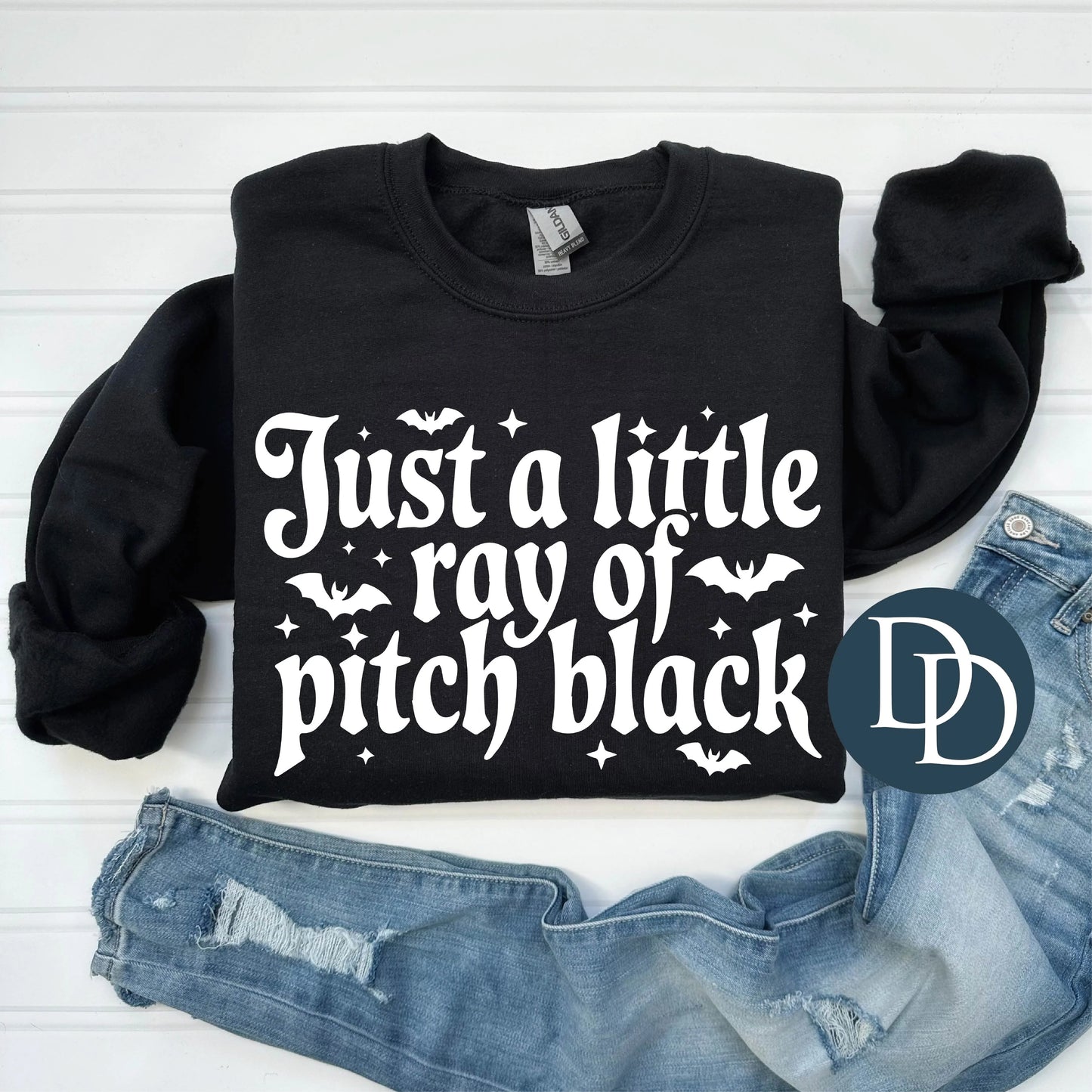 'Just A Little Ray Of Pitch Black' Graphic