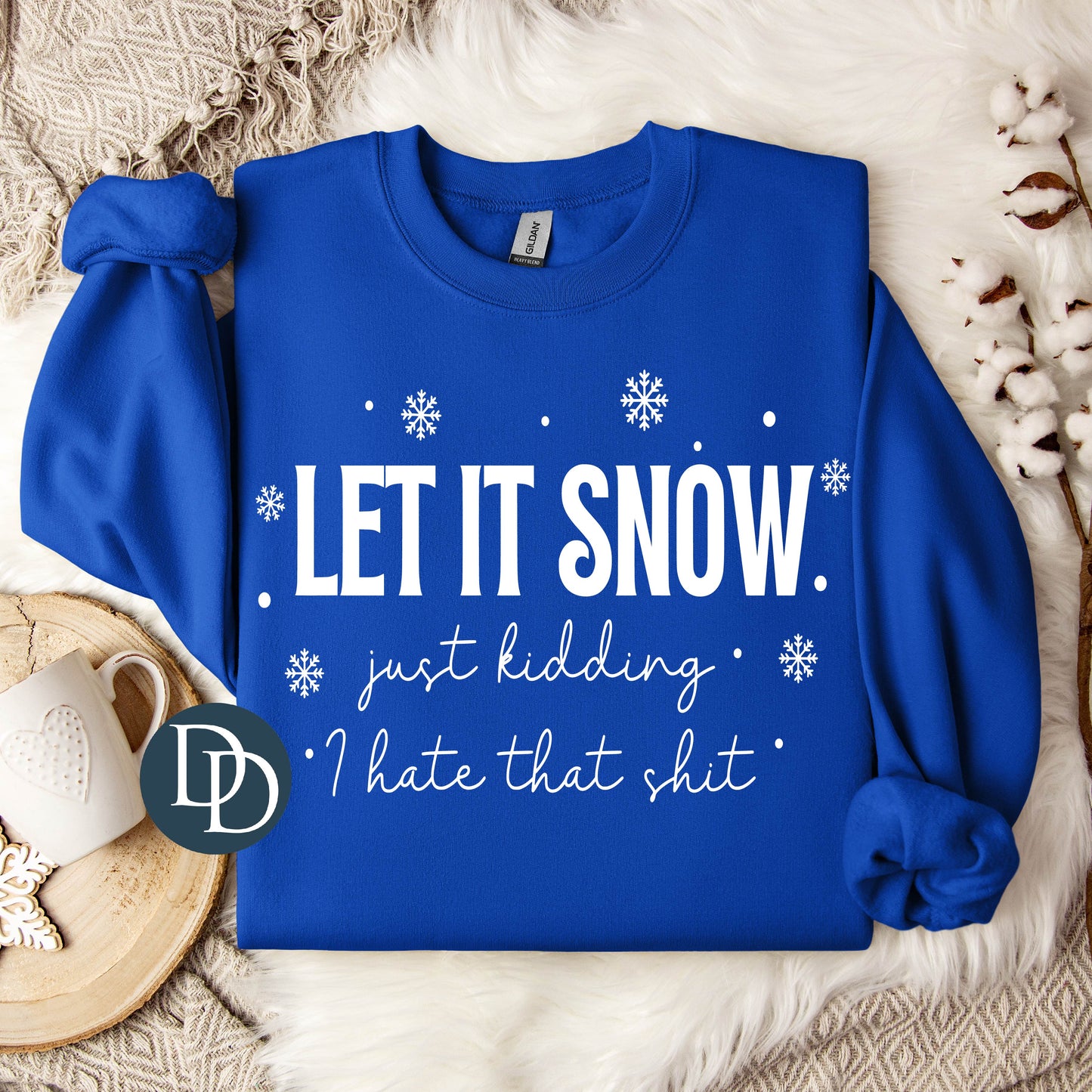 'Let It Snow JK' Graphic