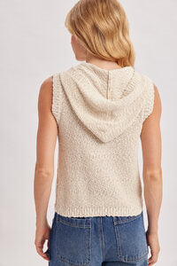 Harper Hooded Sleeveless Top