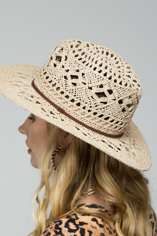 Open Weave Panama Hat