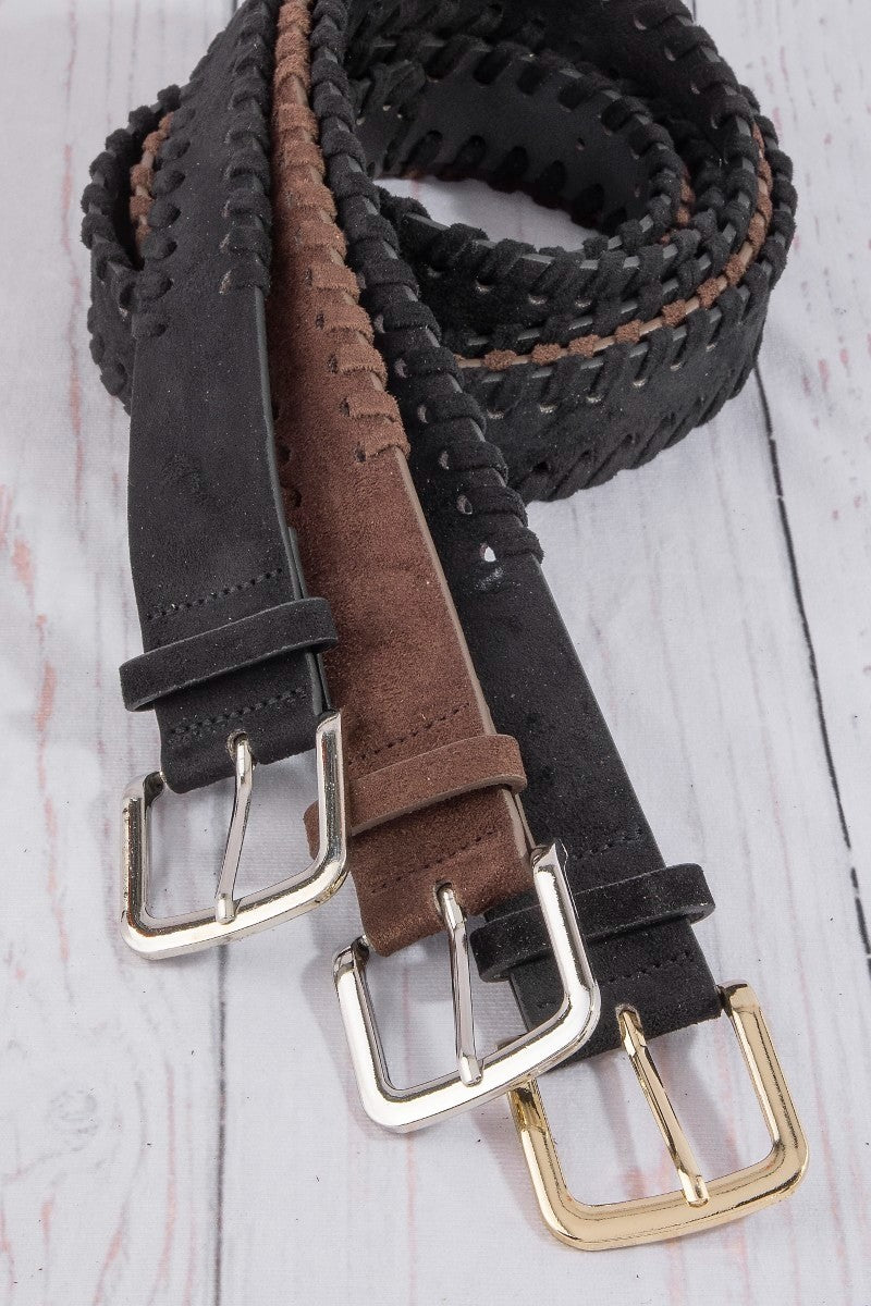 Whipstitch Edge Belt