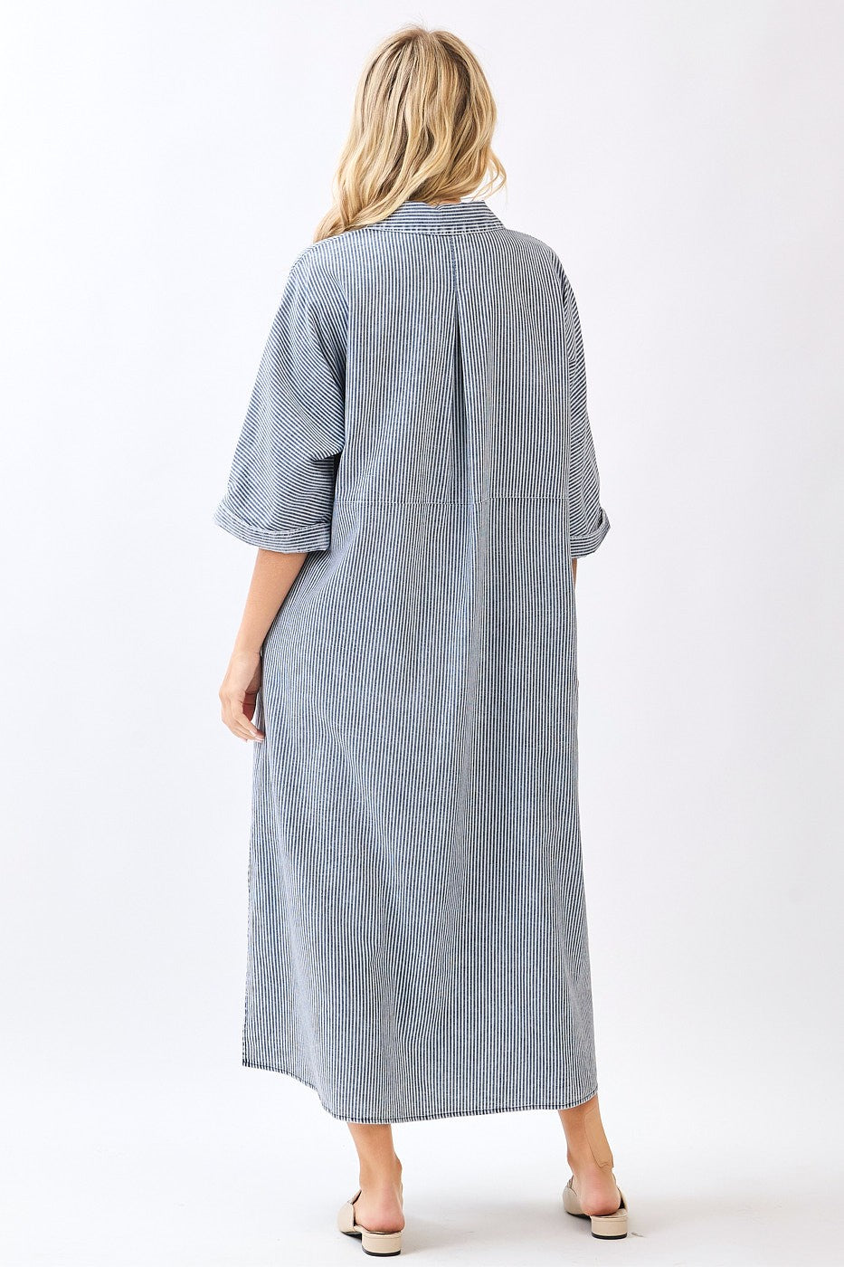 Pippa Striped Maxi Dress/Shirt