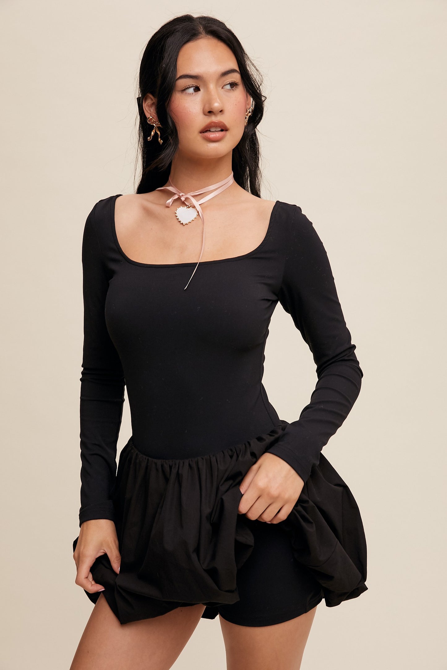 Bubble Dress Romper