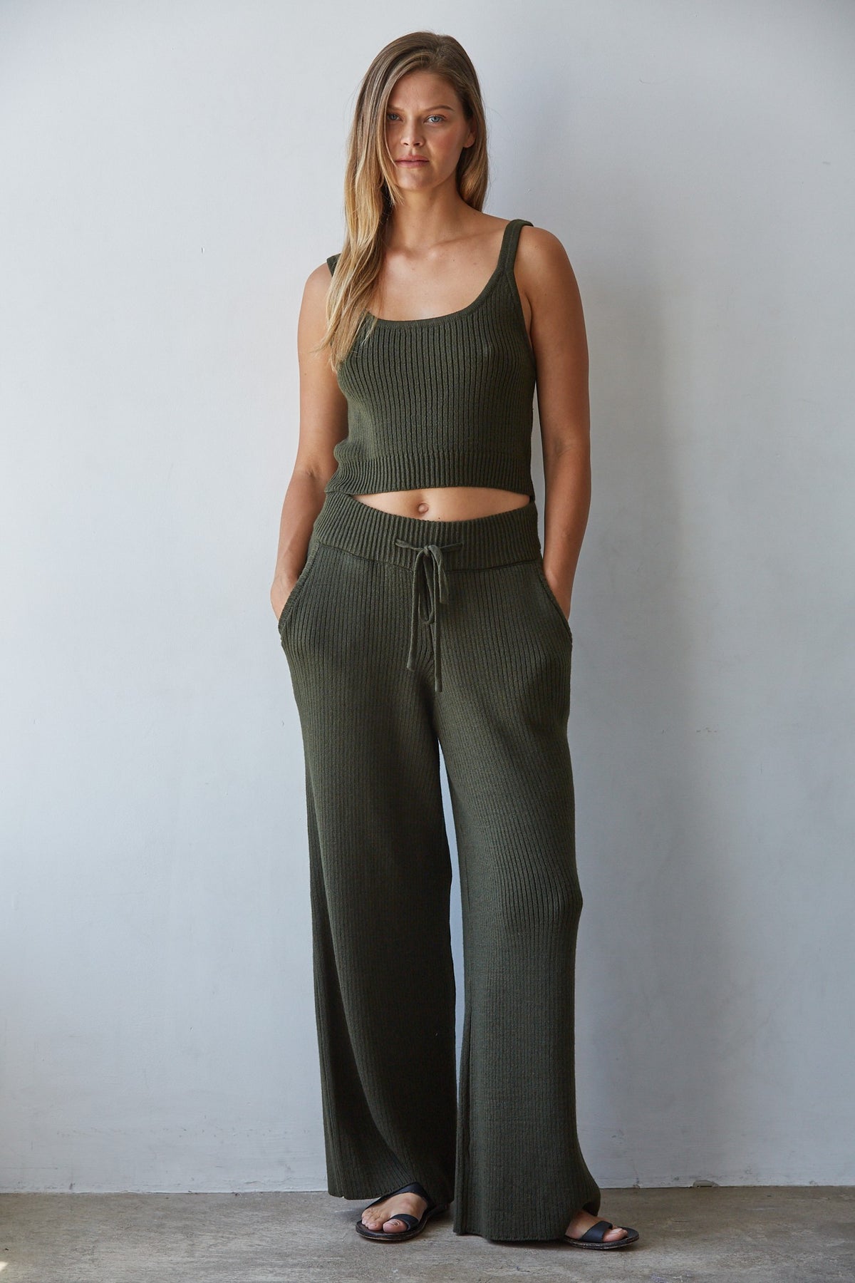 Staycation Ribbed Pants