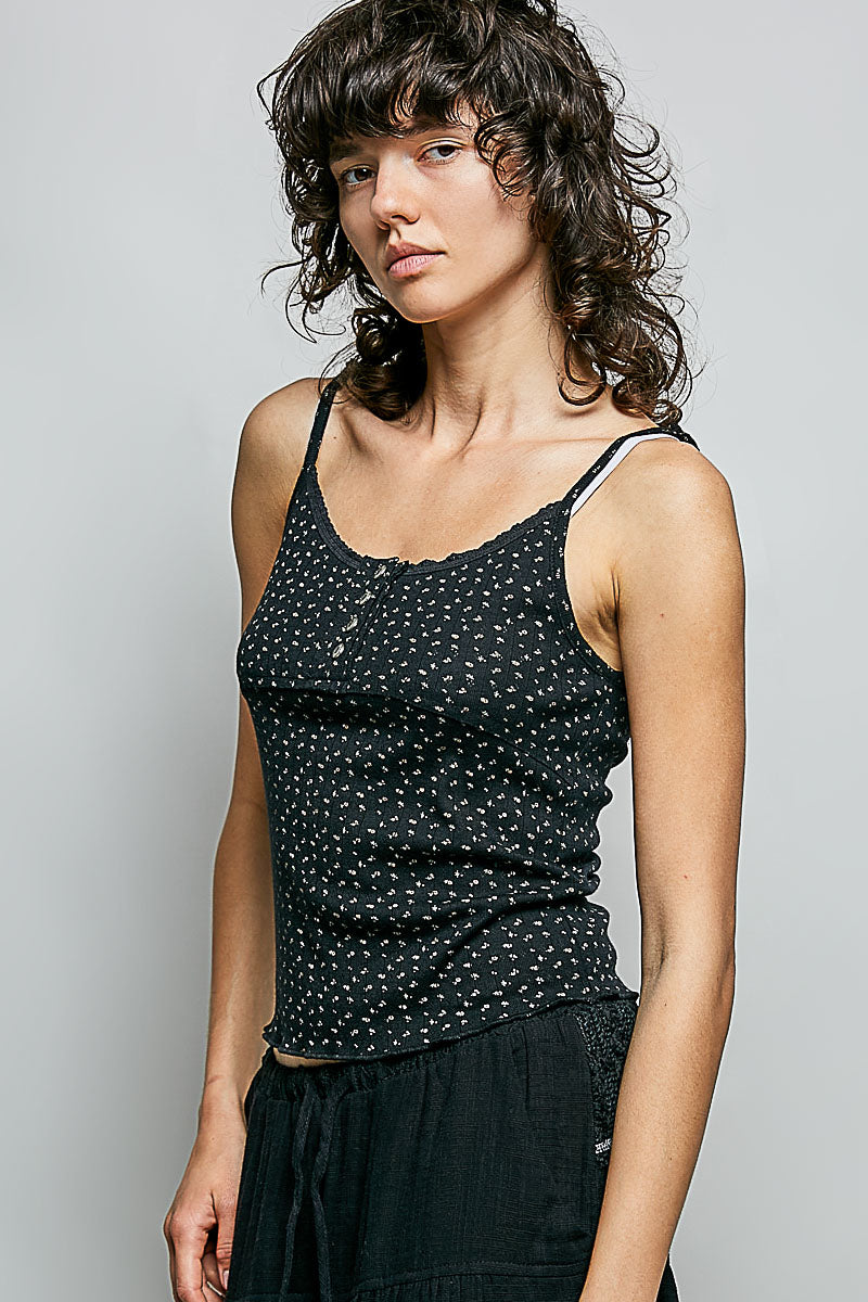 Demi Floral Layering Tank