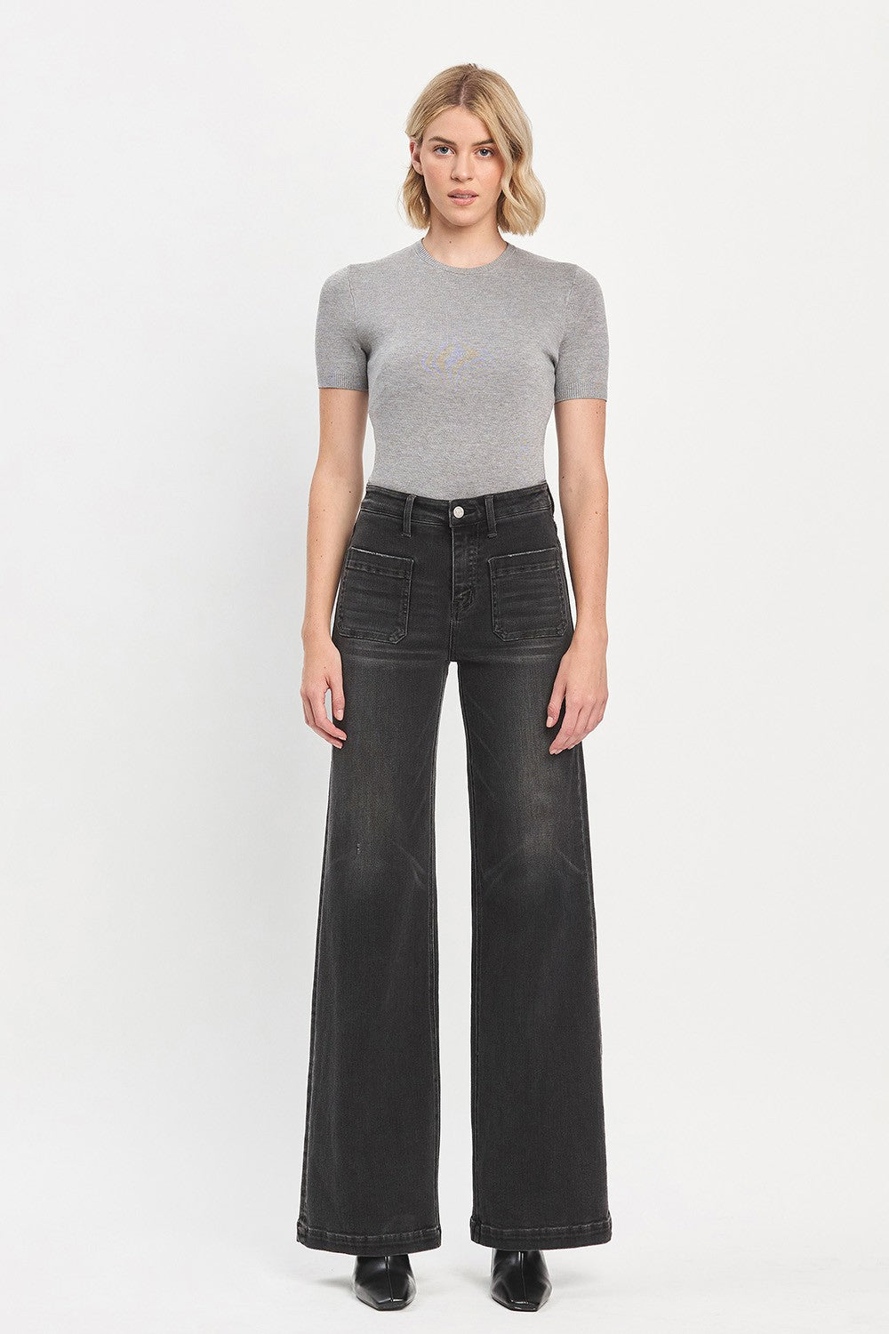 Olivia High Rise Trouser Jeans