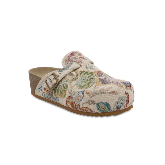 Floral Tapestry Mule