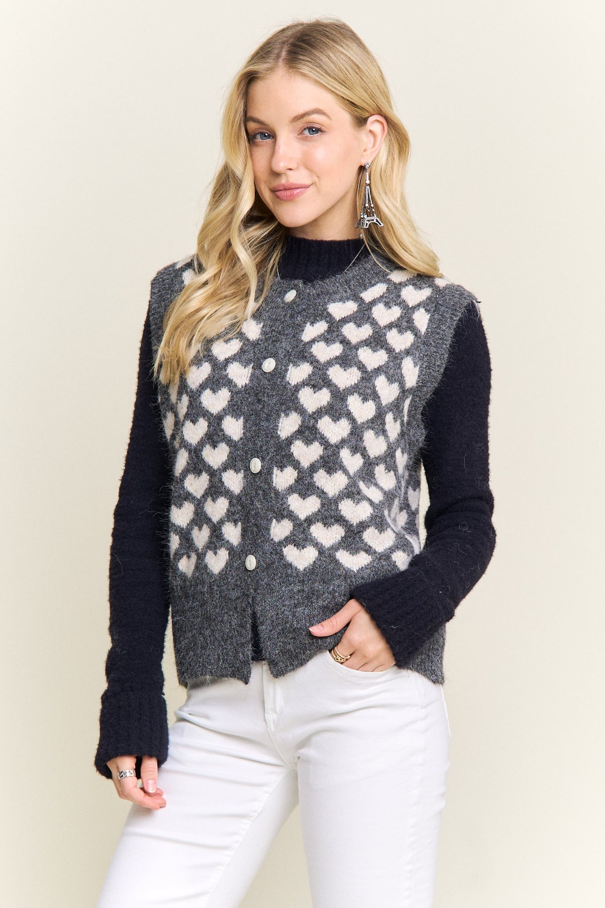 Heart Throb Sweater Vest