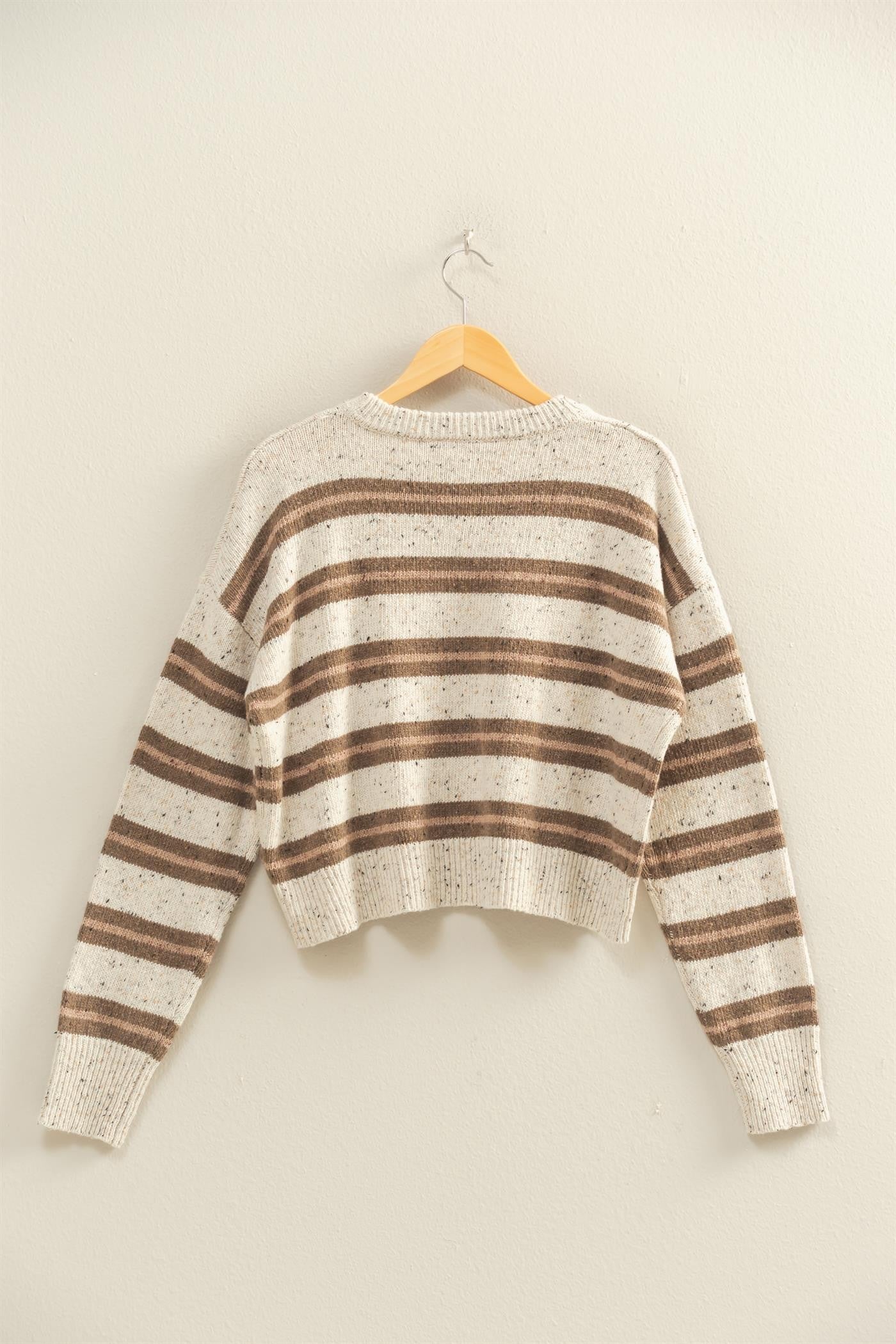 Elliot Striped Crewneck Sweater