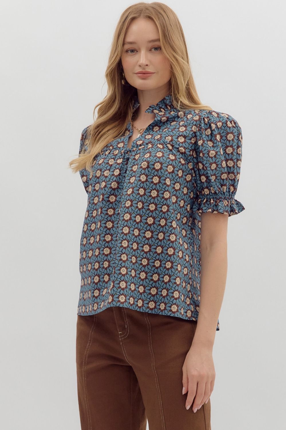 Finneas Floral Top