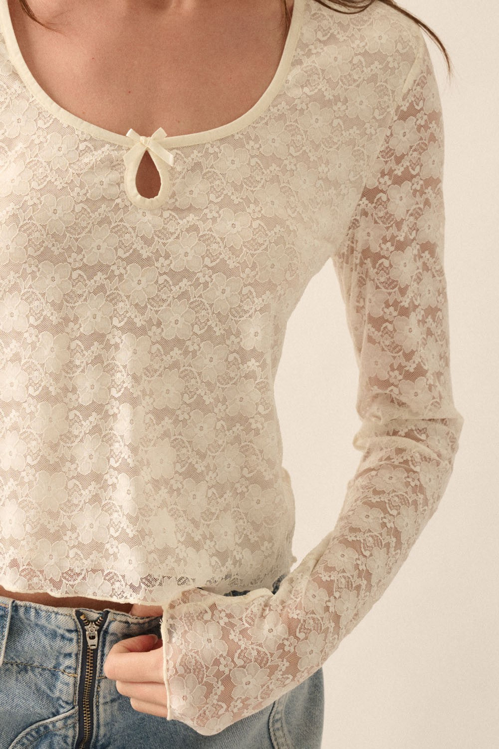 All That's Lace Top