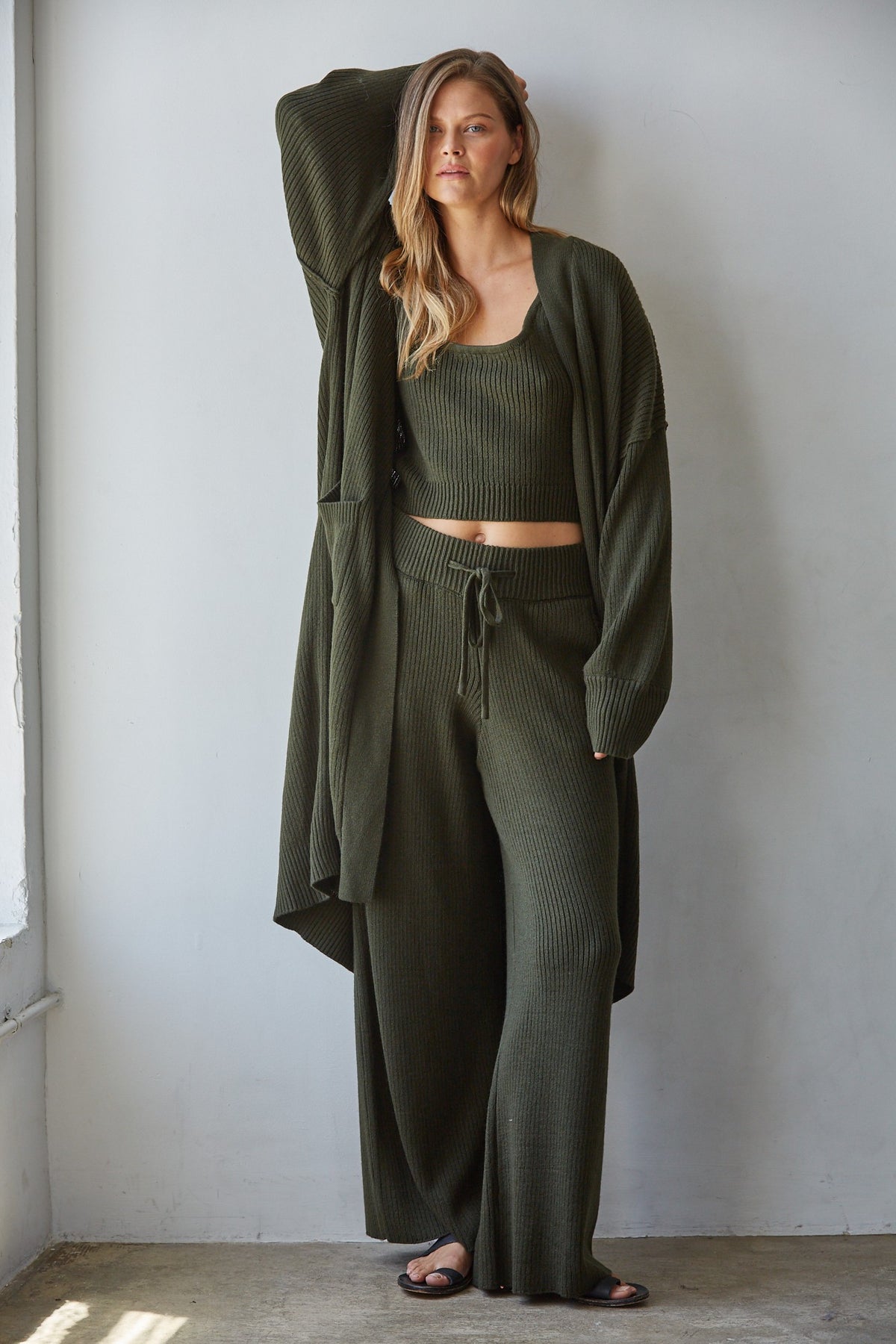 Staycation Open Front Cardi