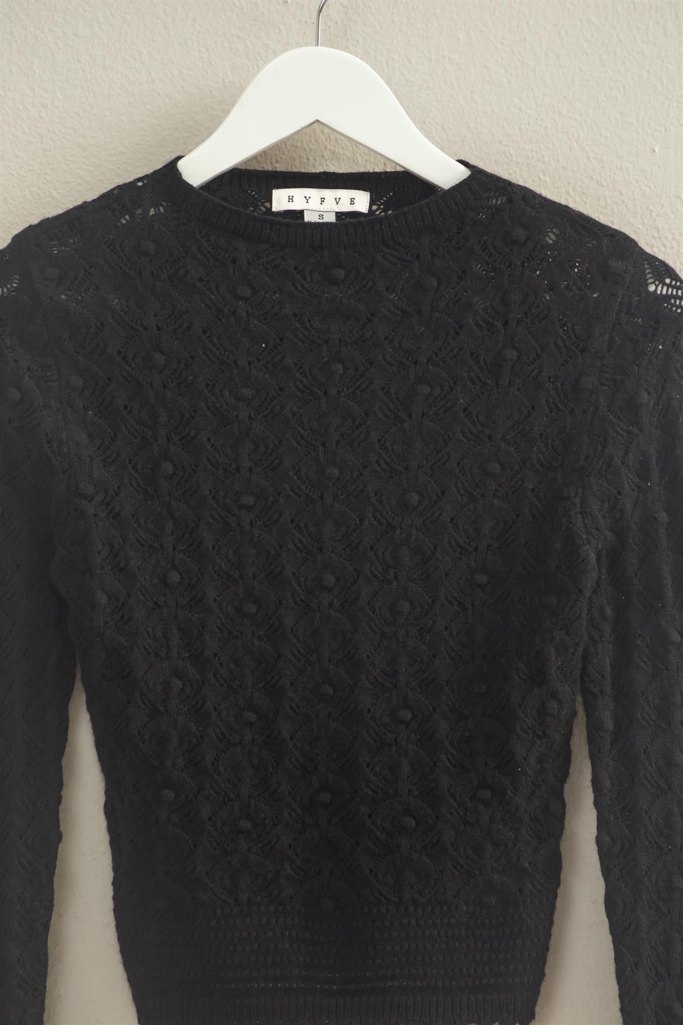 Pointelle Knit Sweater