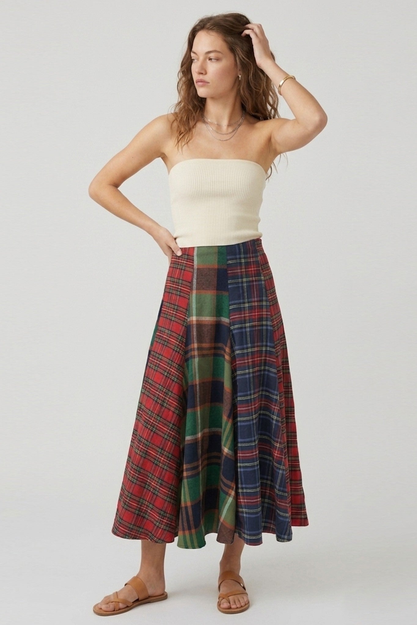 Plaid With Me Skirt