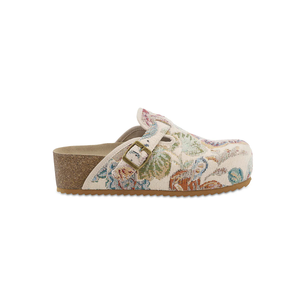 Floral Tapestry Mule