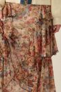 Kaylee Floral Mesh Maxi Skirt