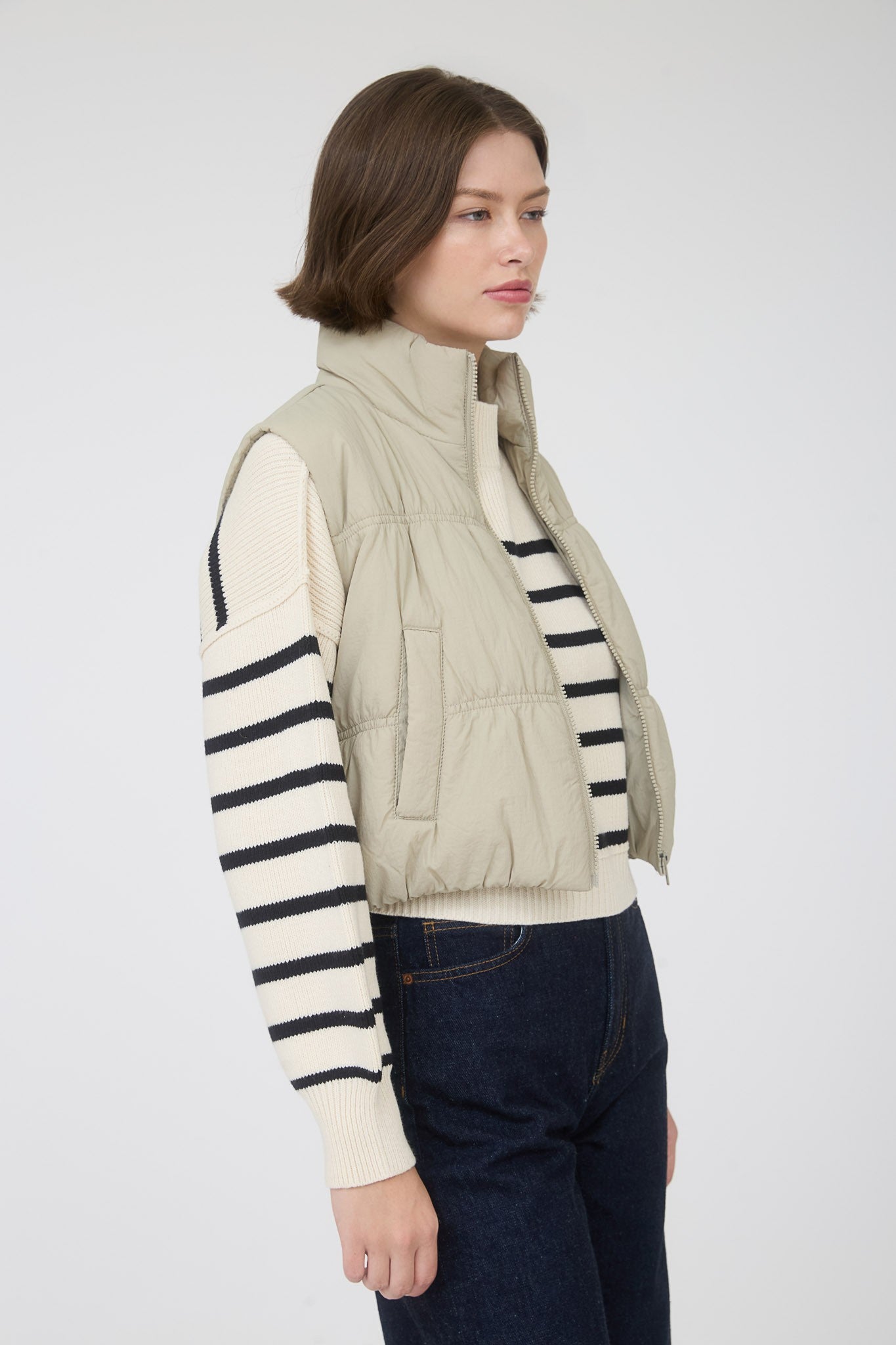 Marlee Cropped Puffer Jacket