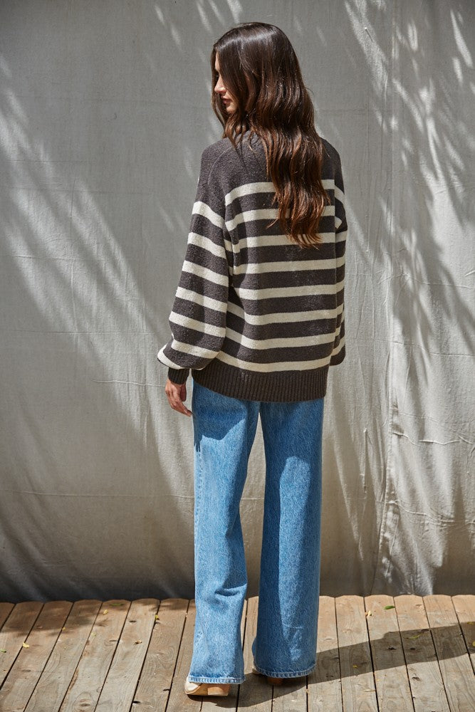 Davis Striped Sweater