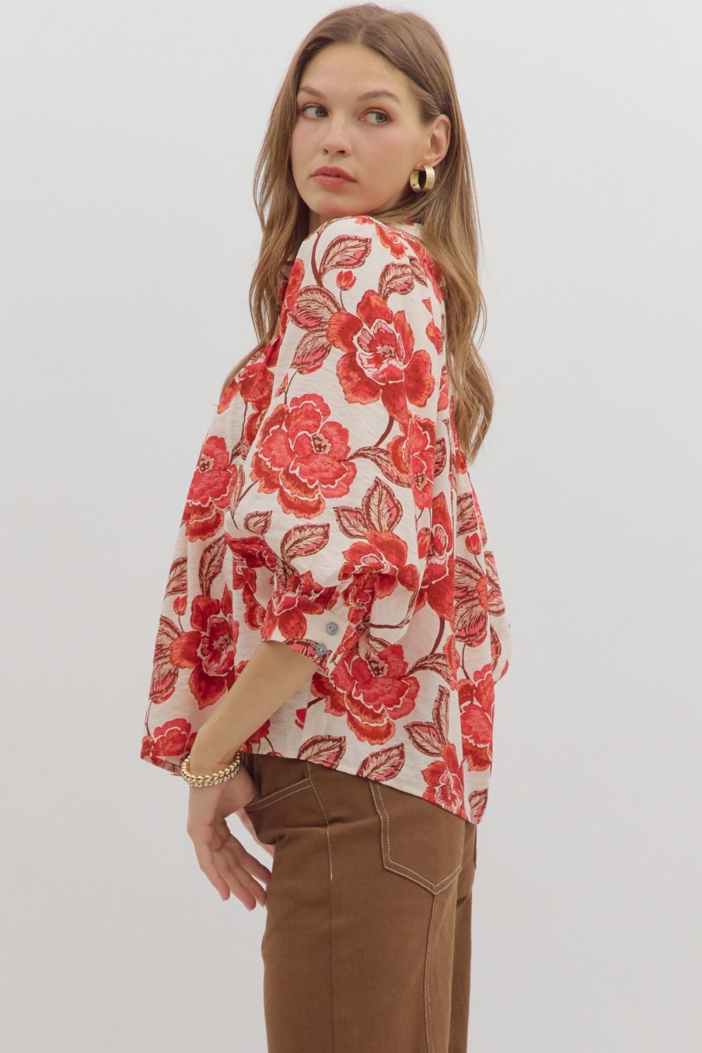 Floral Fantasy Blouse