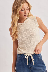 Harper Hooded Sleeveless Top