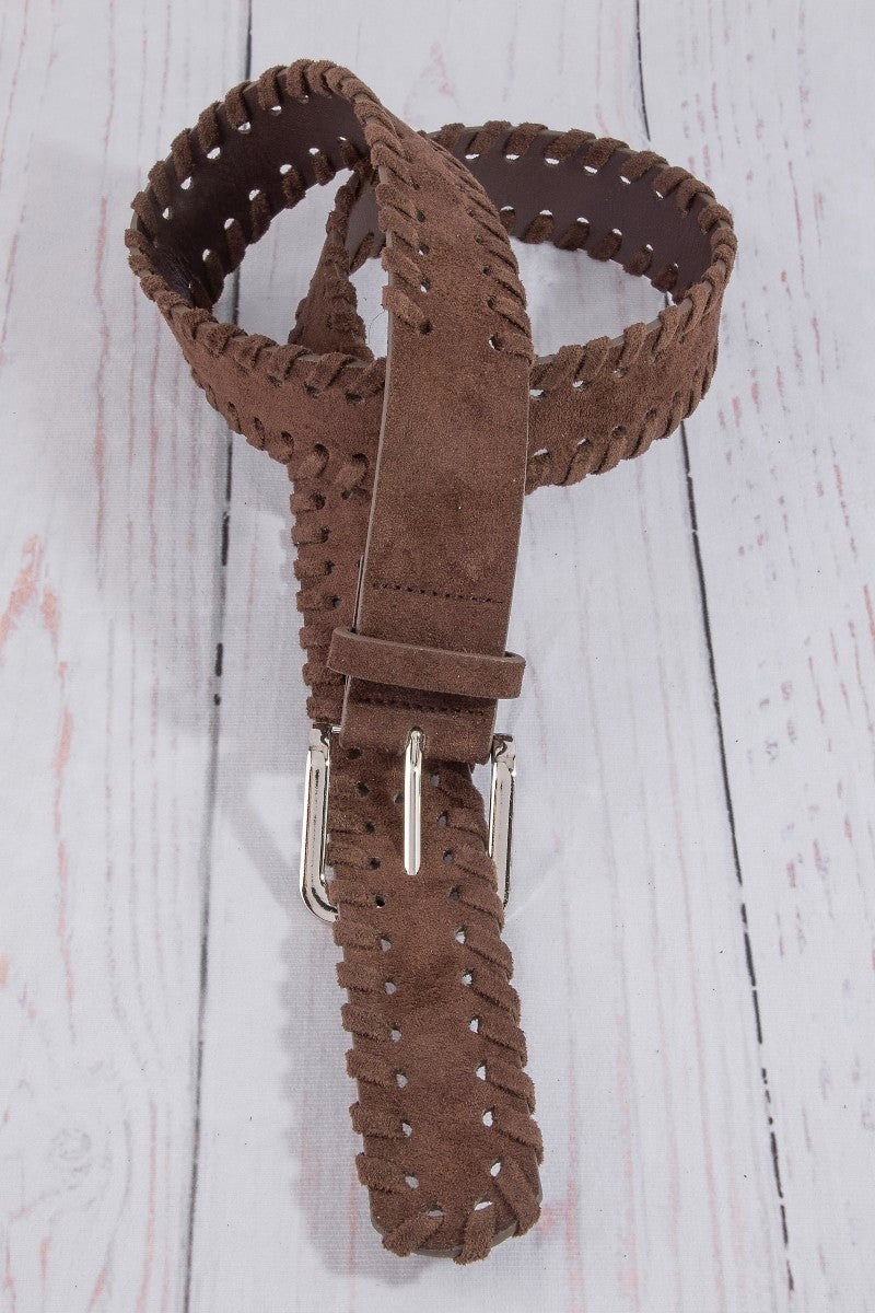 Whipstitch Edge Belt