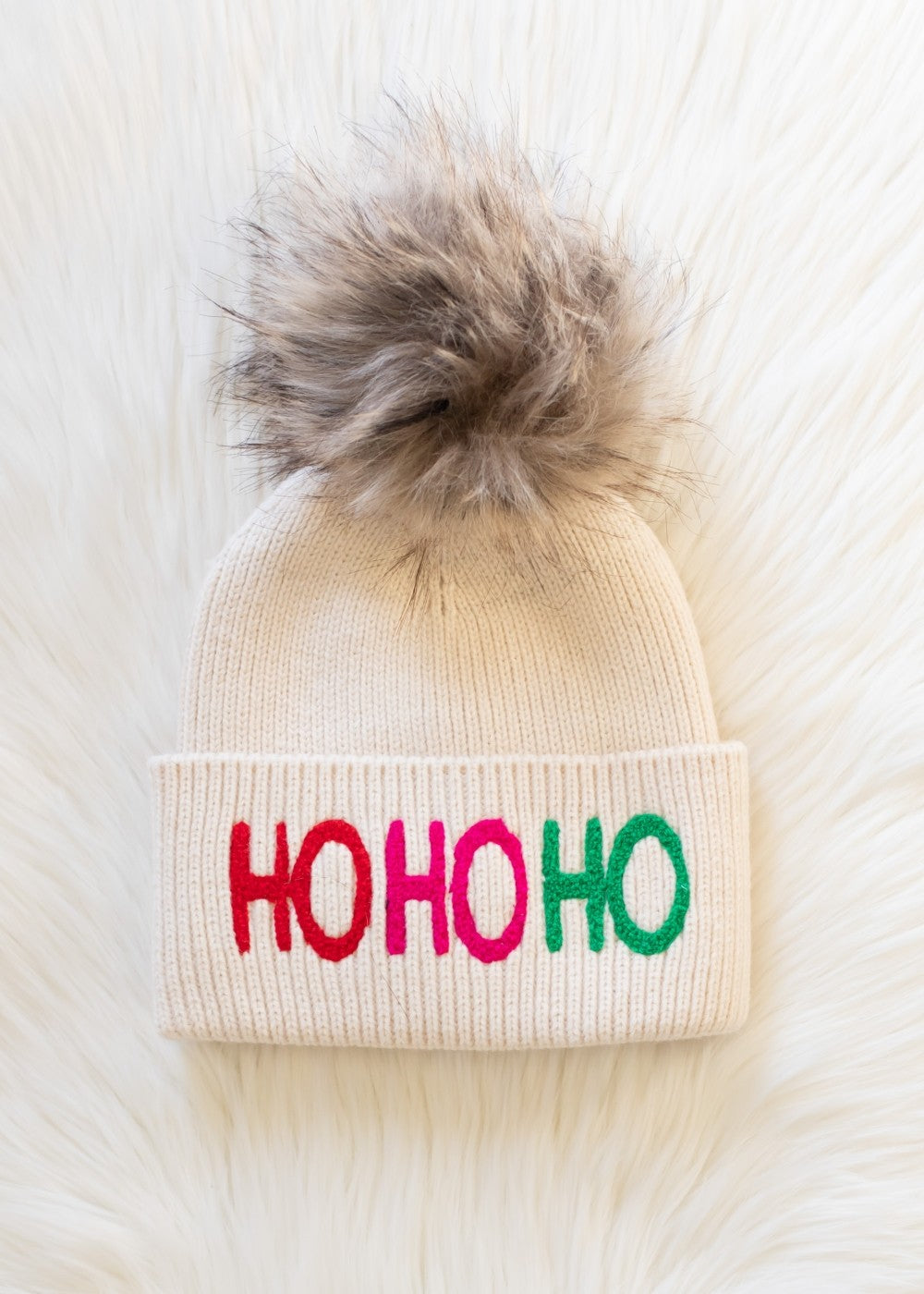 Ho Ho Ho Pom Hat