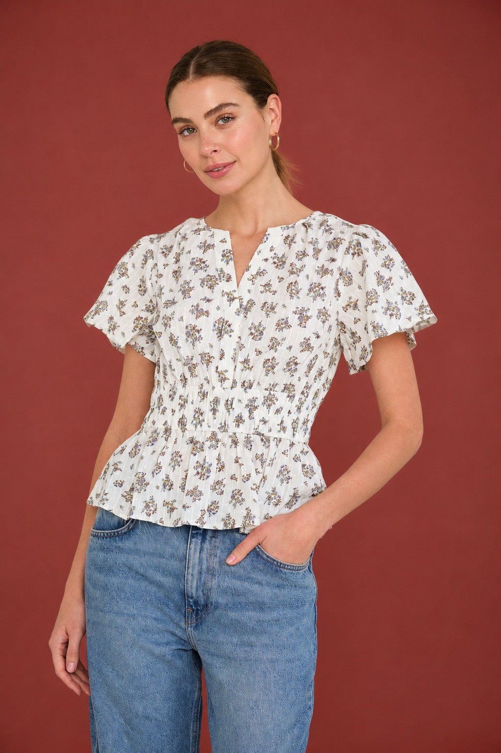 Winslet Floral Top