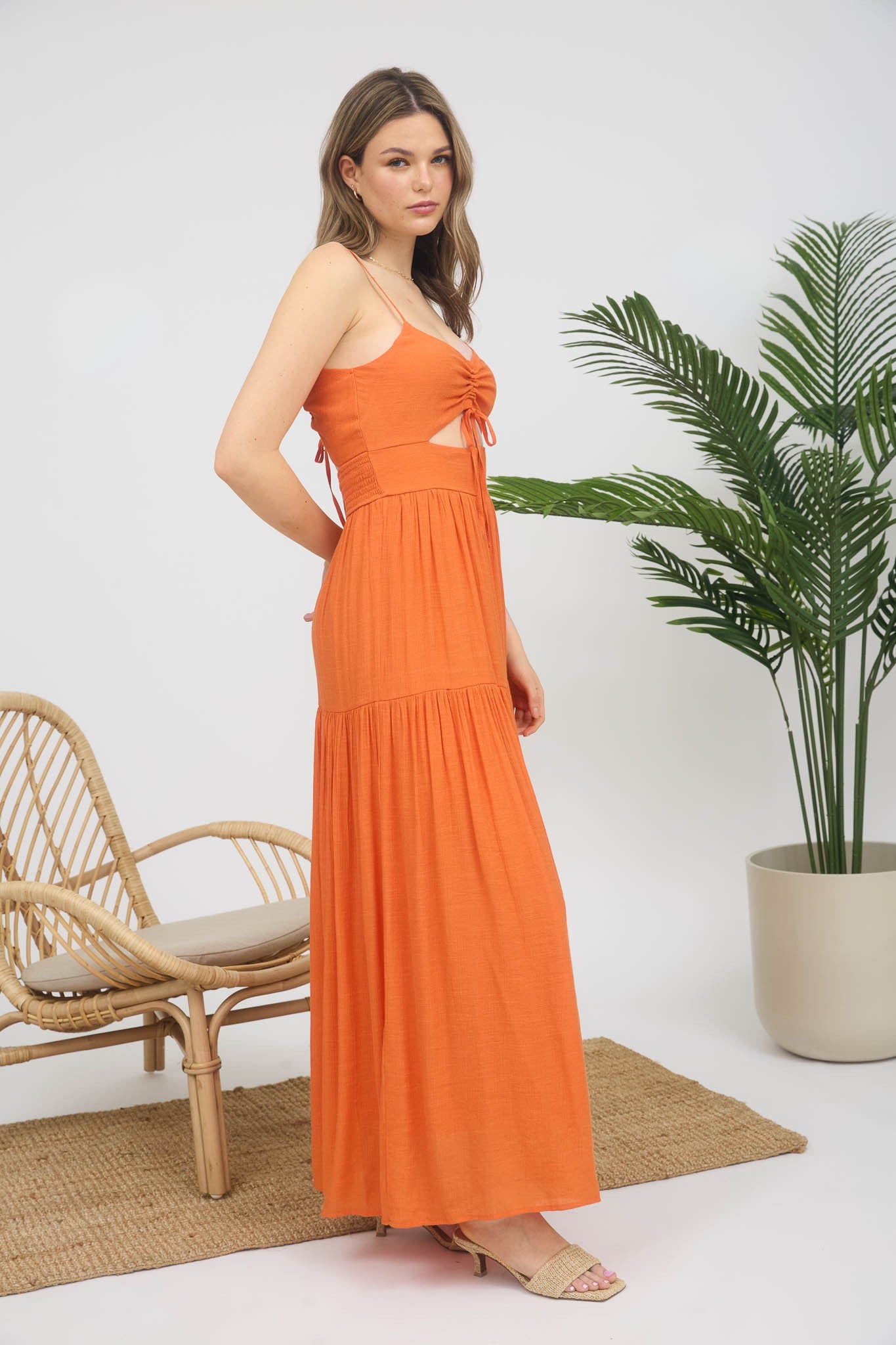 Ellie Cut Out Maxi Dress