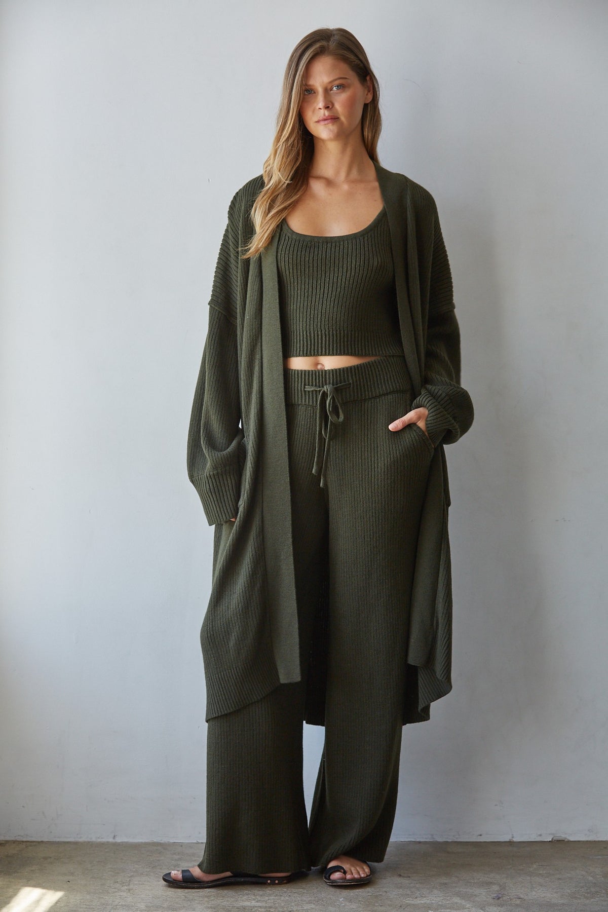 Staycation Ribbed Pants
