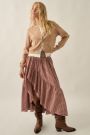 Everleigh Plaid Maxi Skirt