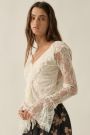 Lila Lace Top