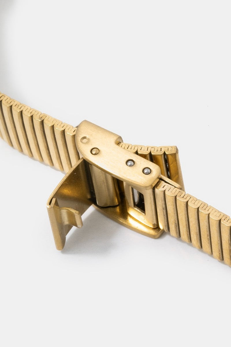 Snake Band Oval Style Watch