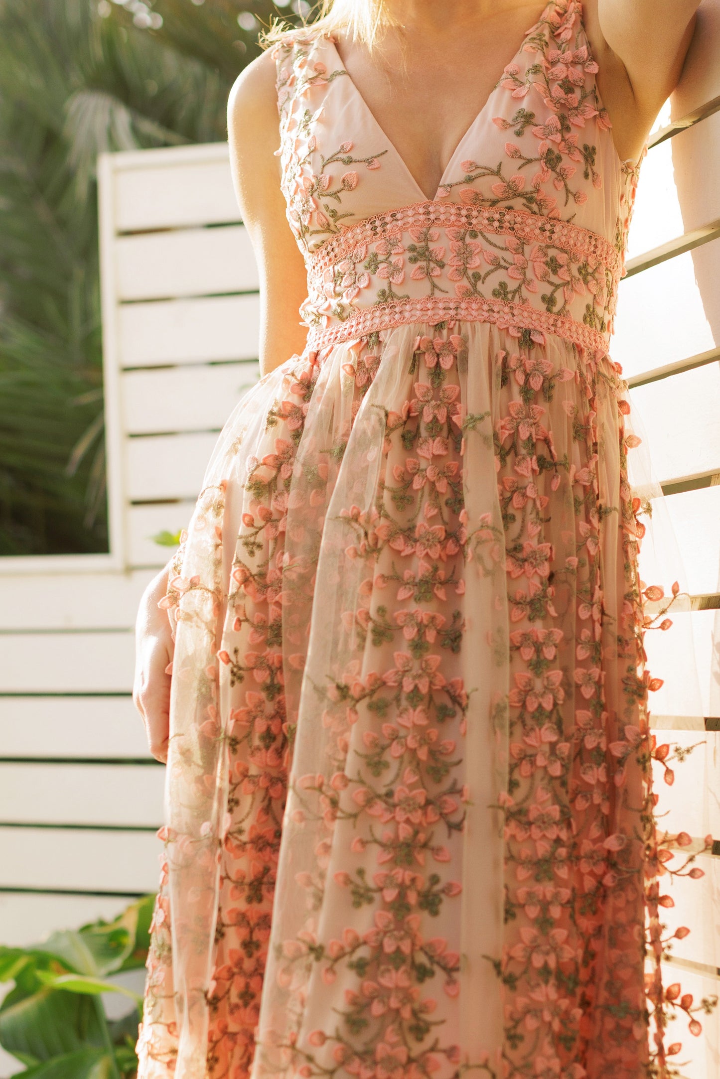 Malina Embroidered Dress