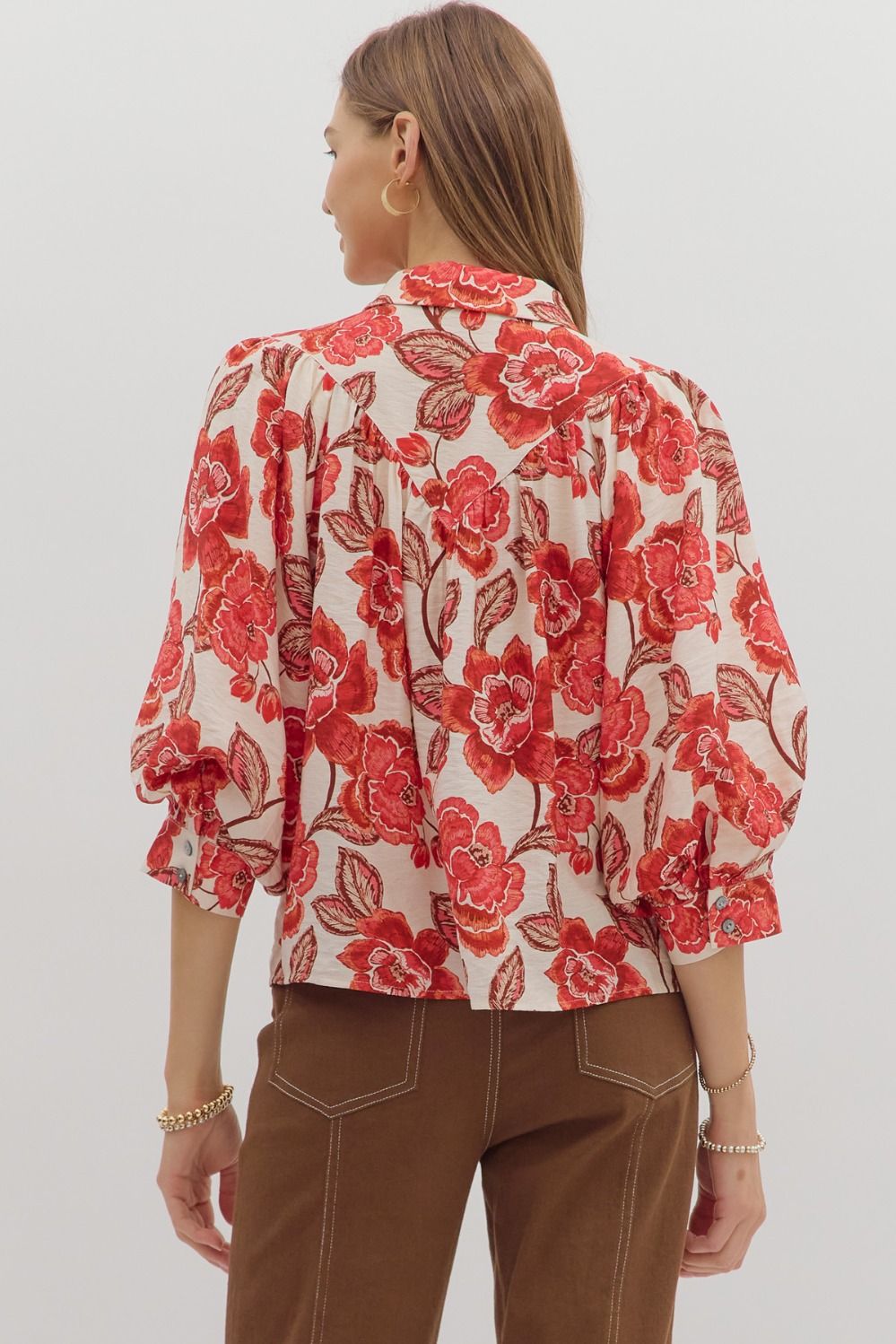 Floral Fantasy Blouse