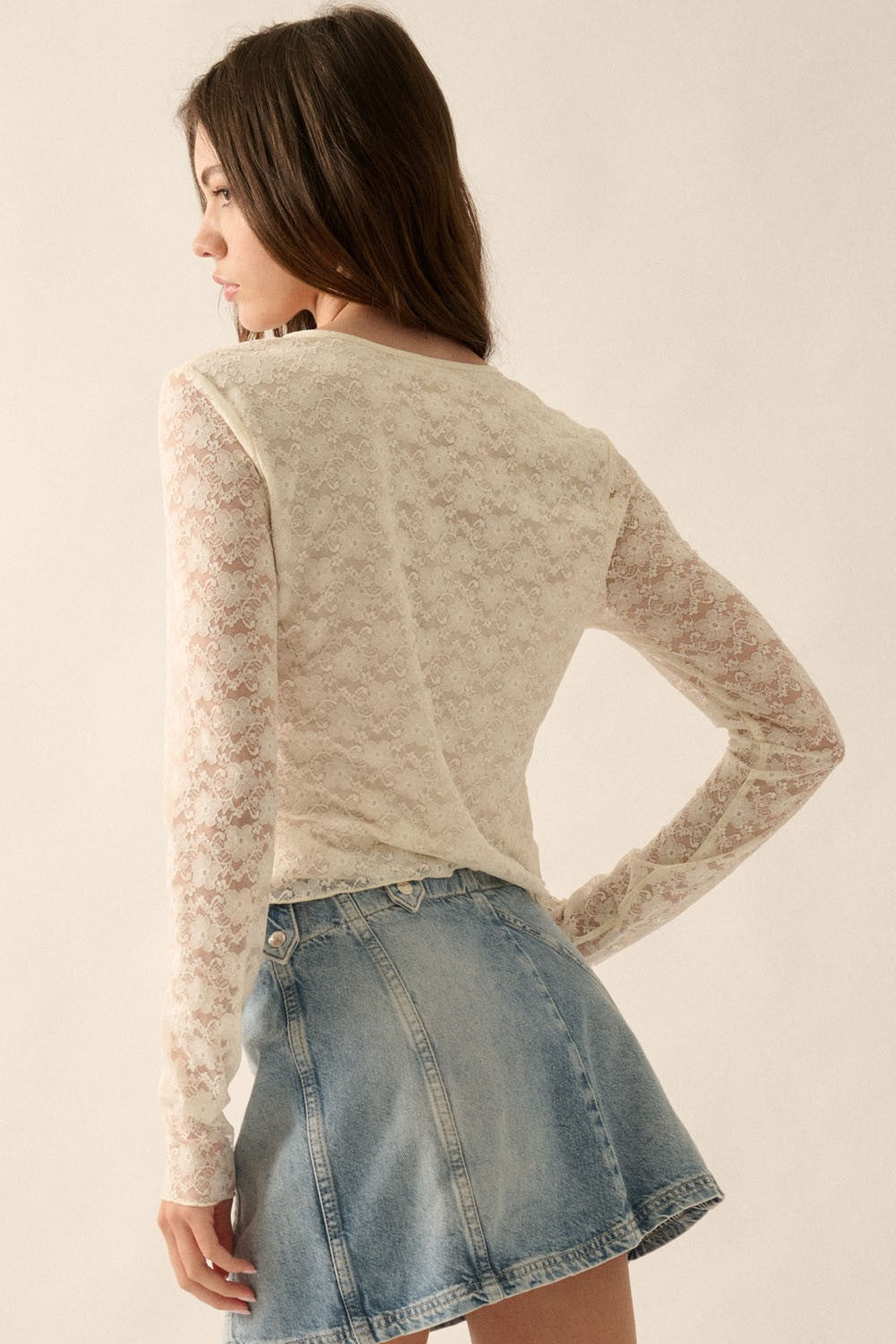 All That's Lace Top