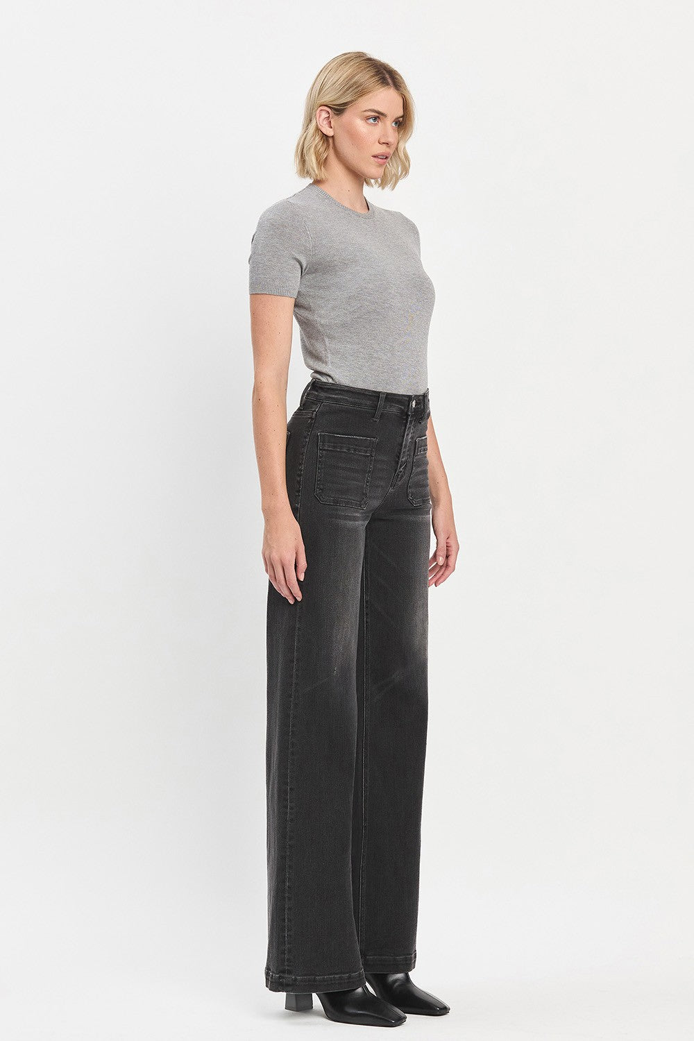 Olivia High Rise Trouser Jeans