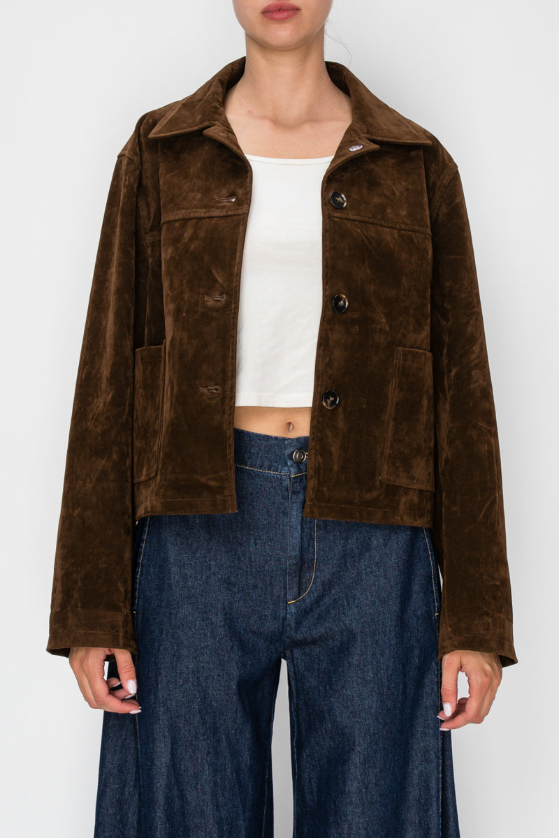 Ember Suede Jacket