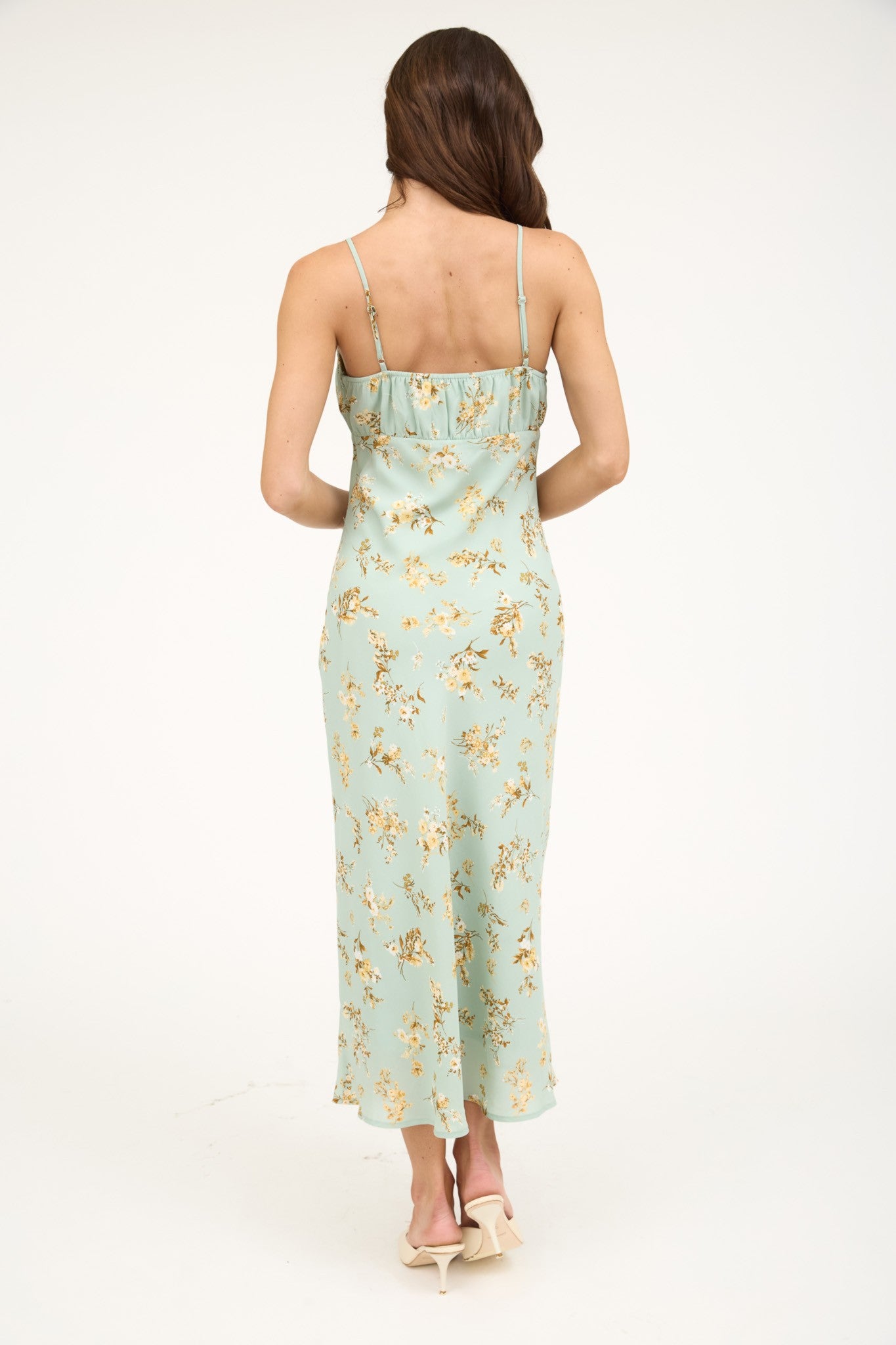 Rosalina Floral Midi Dress