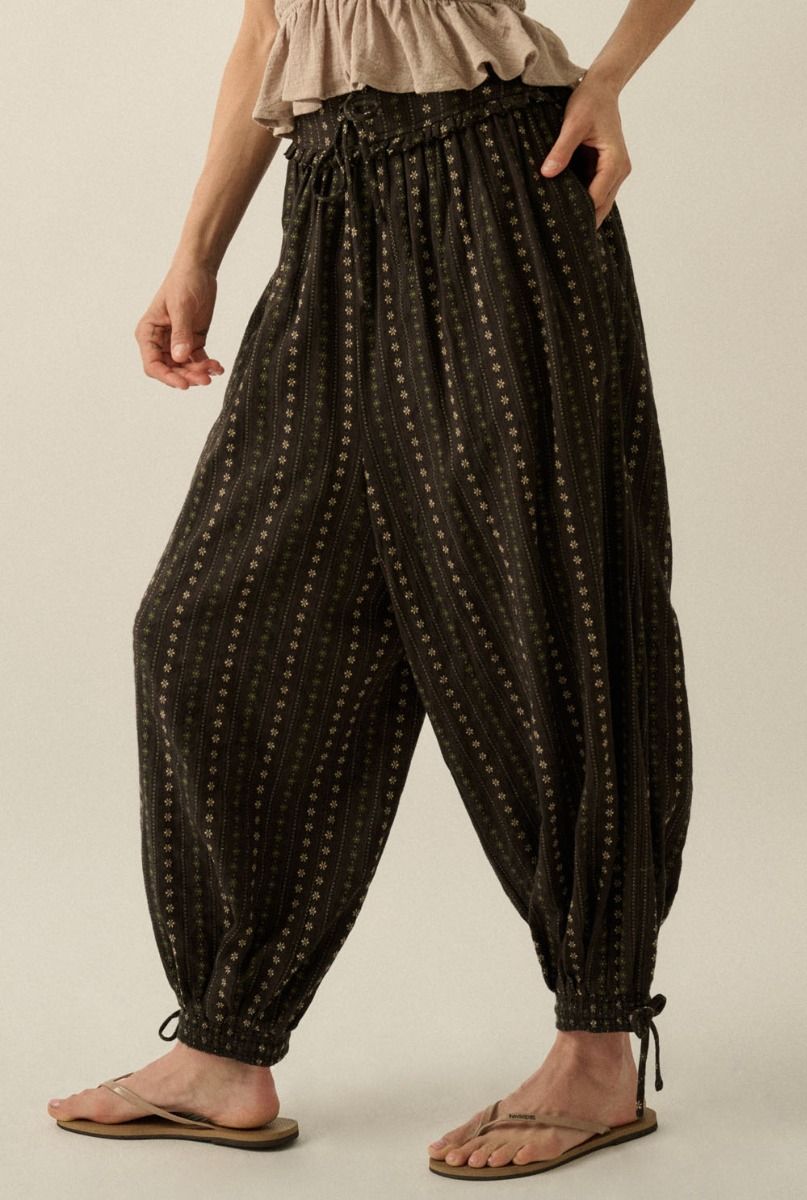 Geometric Boho Pant