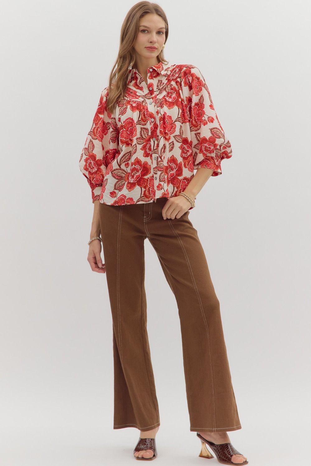 Floral Fantasy Blouse