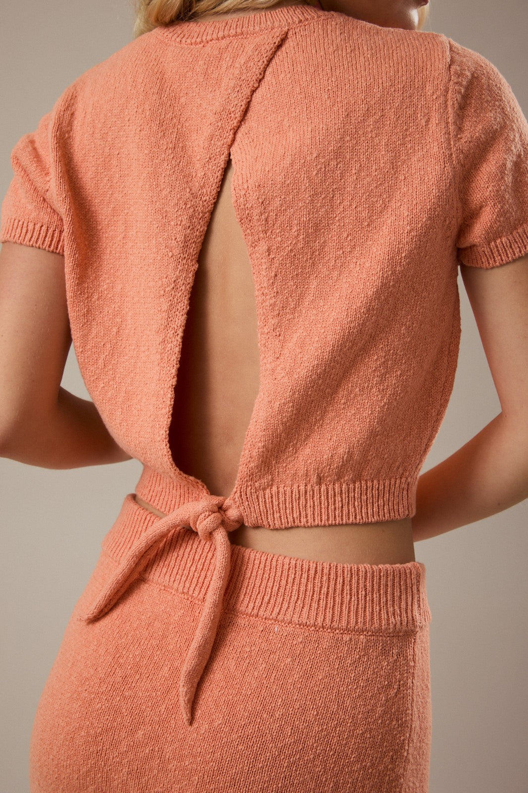 Remi Back Tie Sweater Top