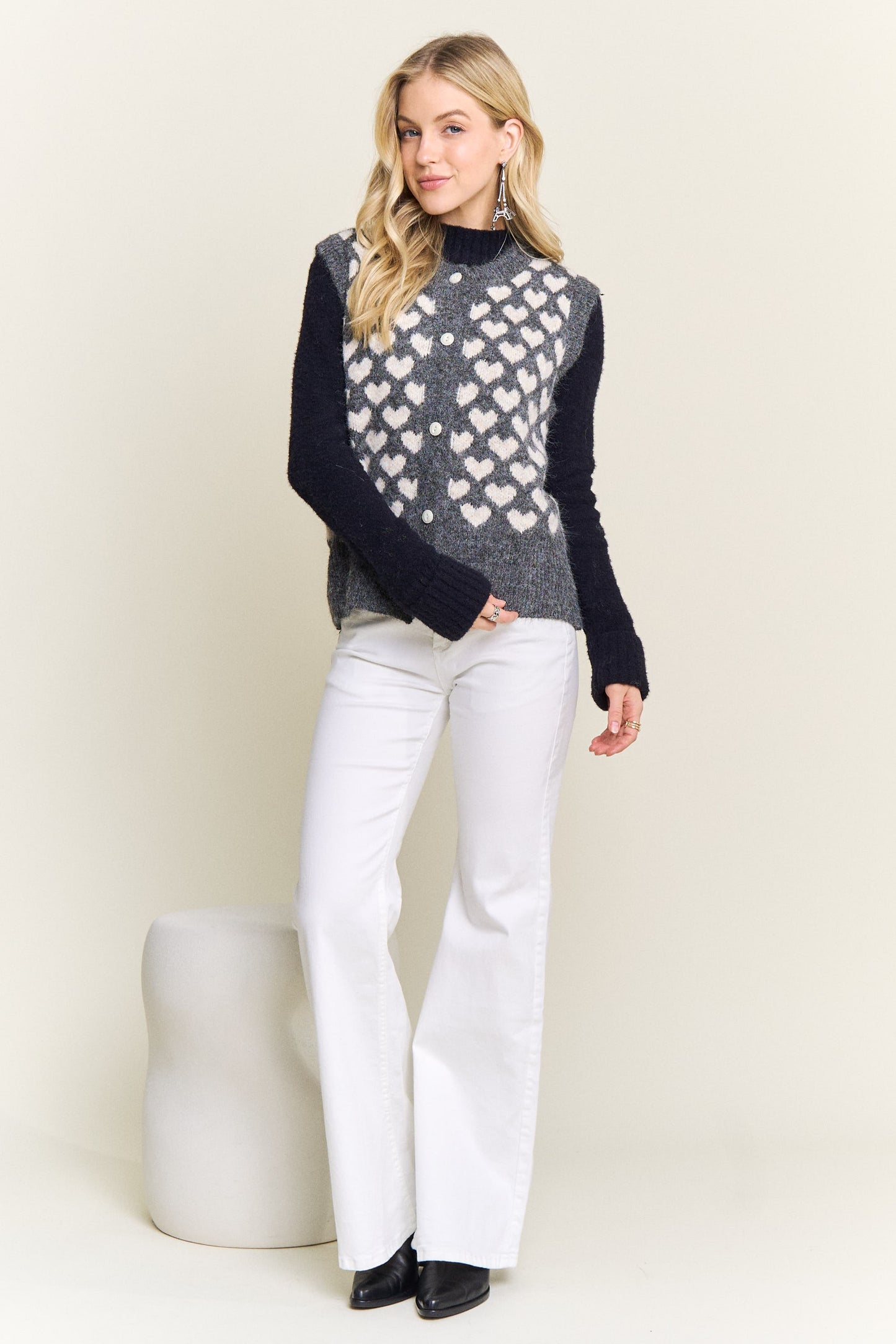 Heart Throb Sweater Vest