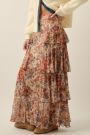Kaylee Floral Mesh Maxi Skirt