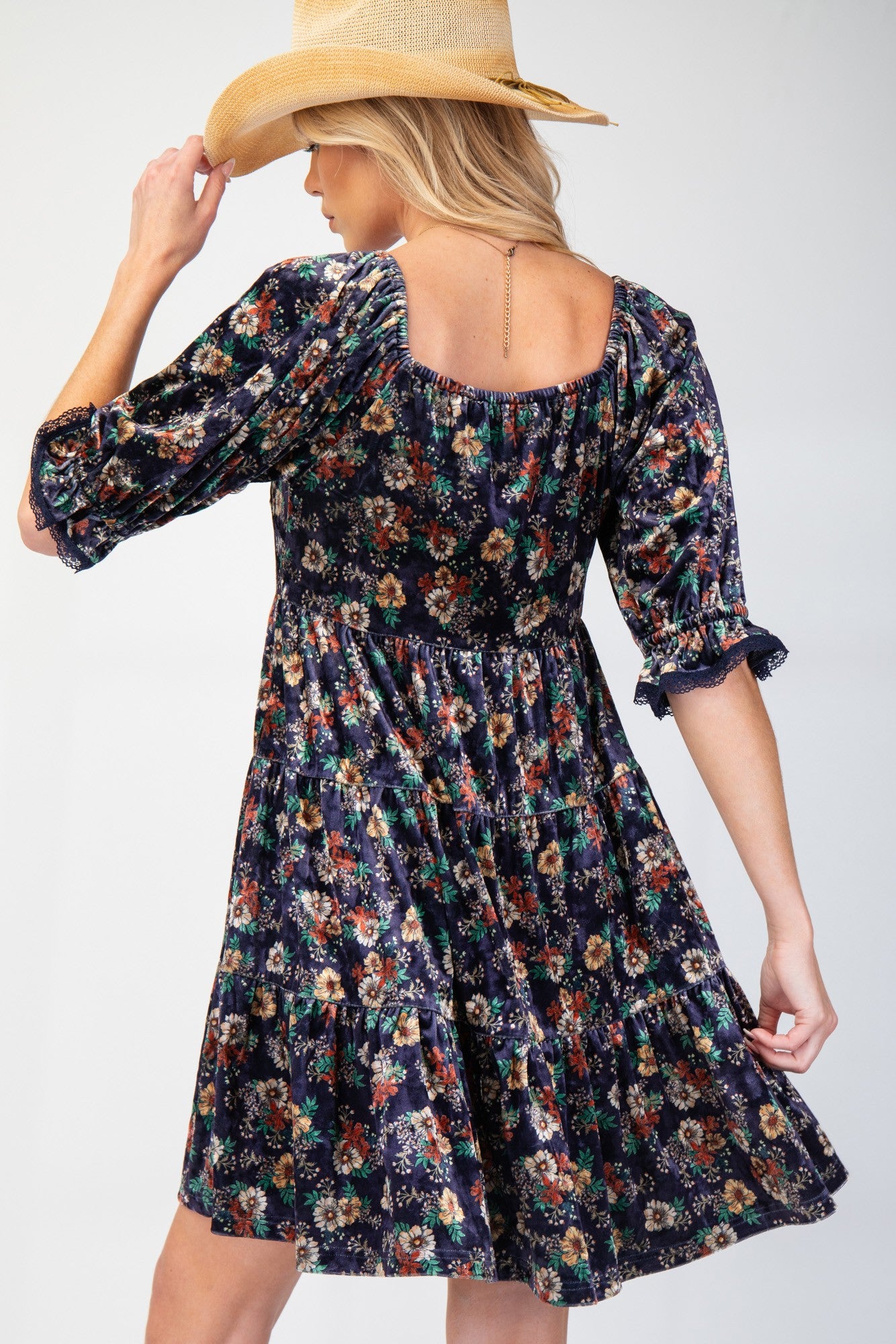 Carolina Velvet Dress