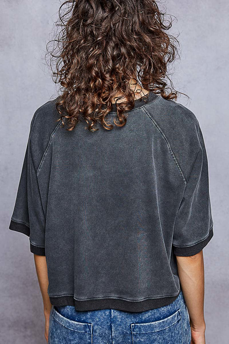 Lived In Short Sleeve Sweatshirt