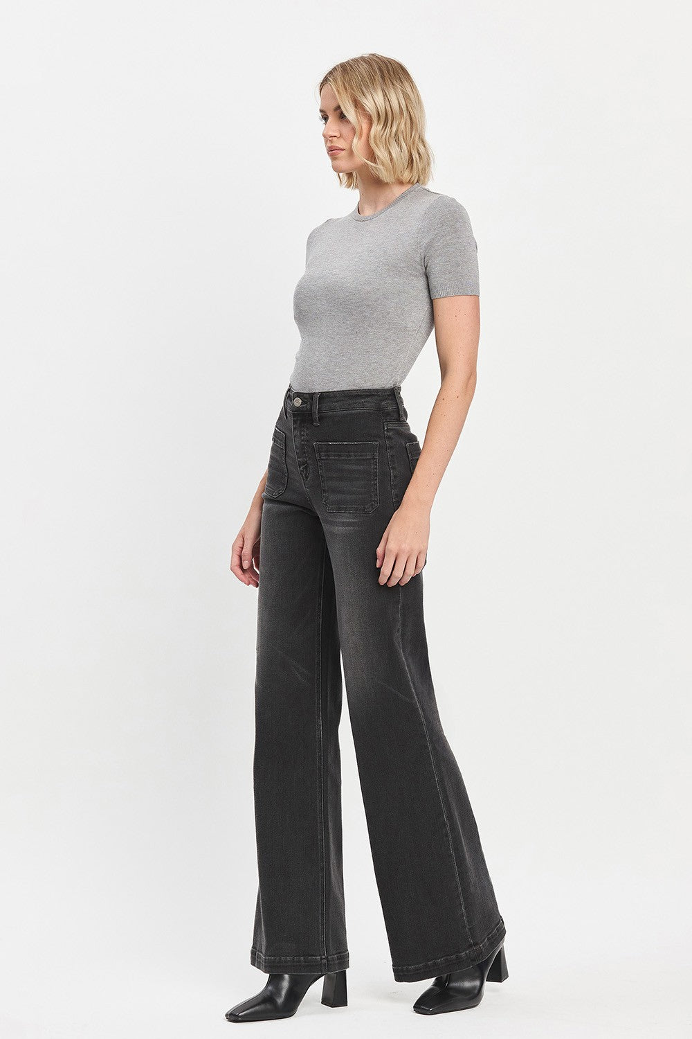 Olivia High Rise Trouser Jeans