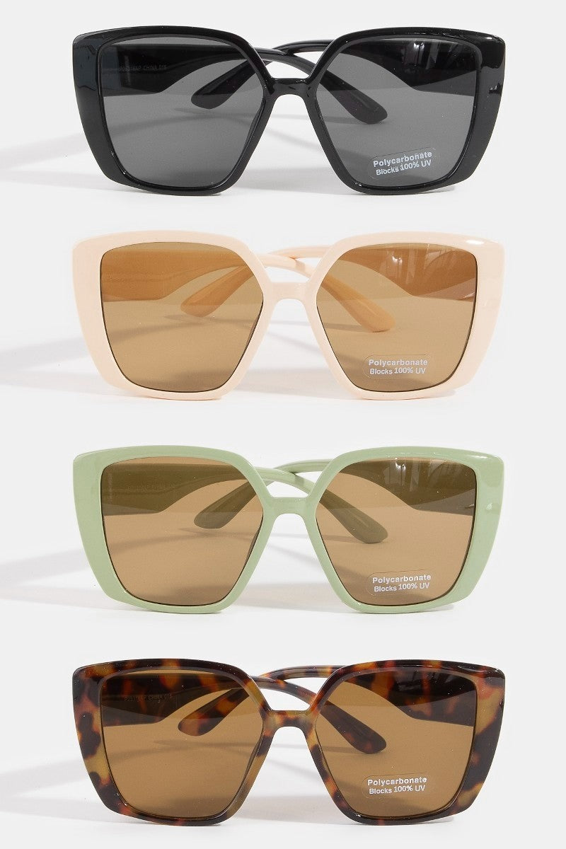 Sunny Over Bridge Oversized Sunglasses