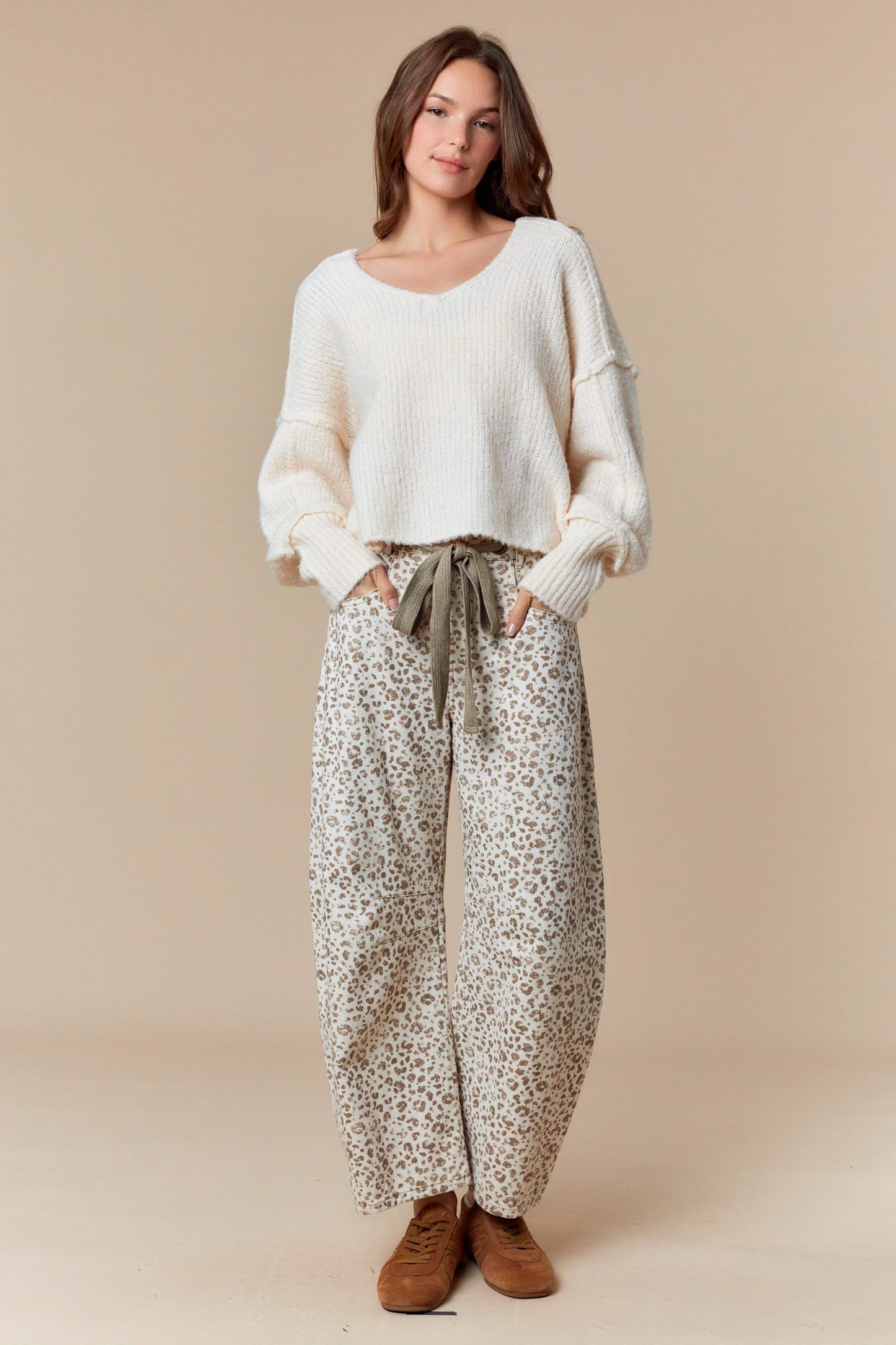 Madison Overseam Oversized Sweater