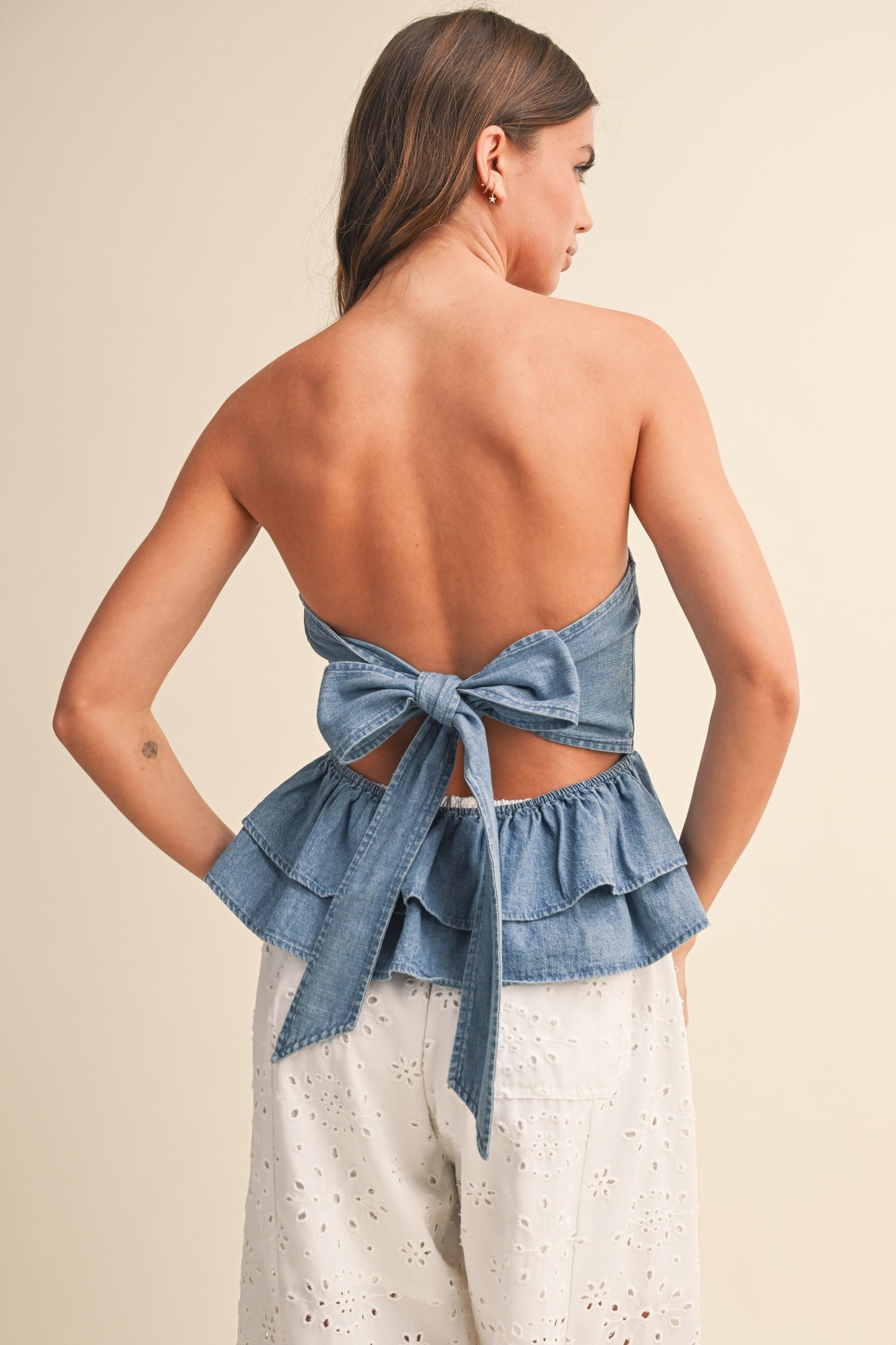 The Lena Strapless Top