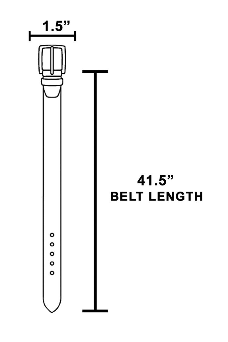 Whipstitch Edge Belt
